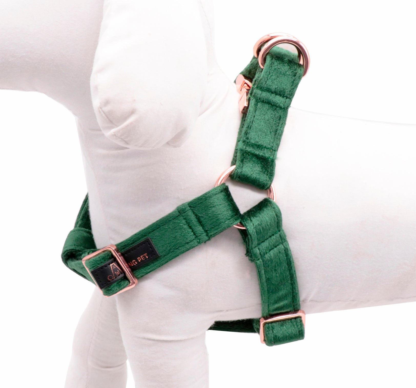 Velvet Dog Harness,  Adjustable Heavy Duty Dog Harness for Small Medium Large Dogs