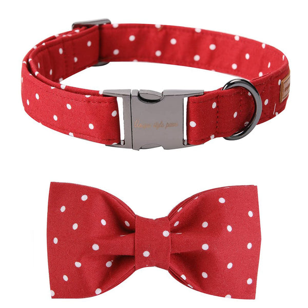 Soft &Comfy Bowtie Dog Collar and Cat Collar
