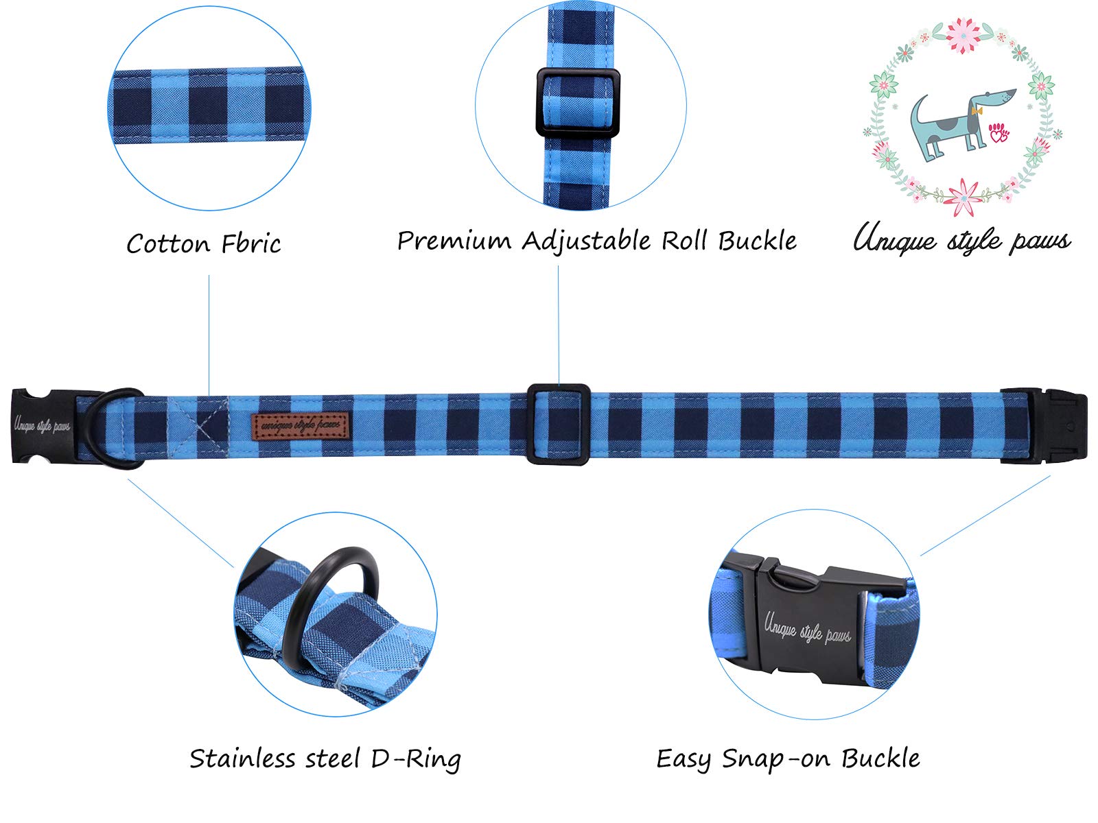 Soft &Comfy Bowtie Dog Collar and Cat Collar