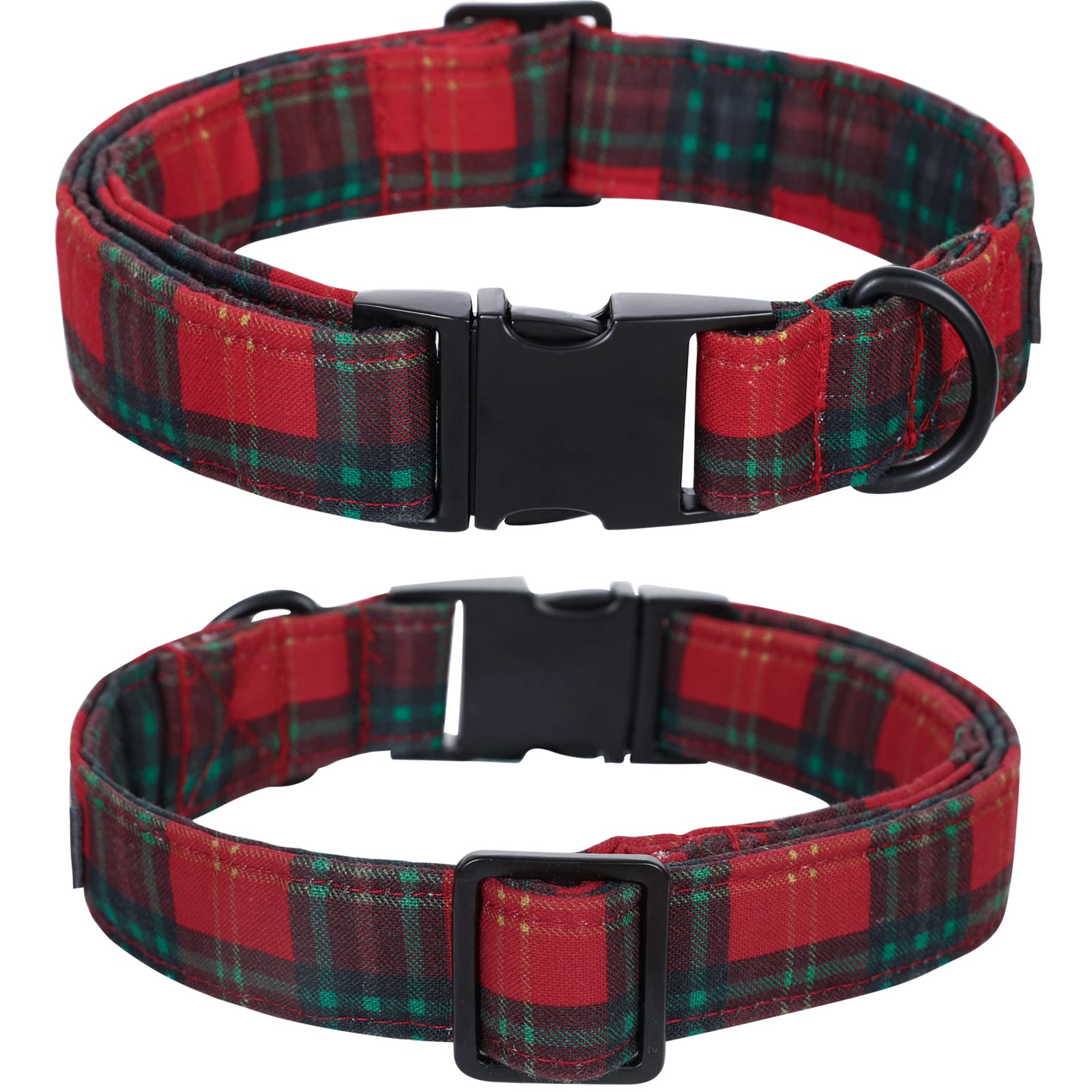 Christmas Dog Collar with Sailor Bow