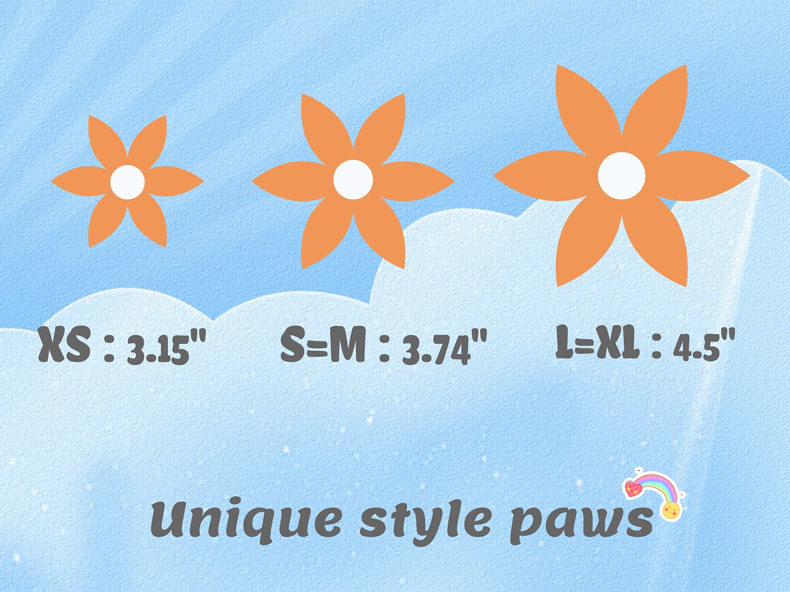 Rose Adjustable Girl Dog Collar with Flower