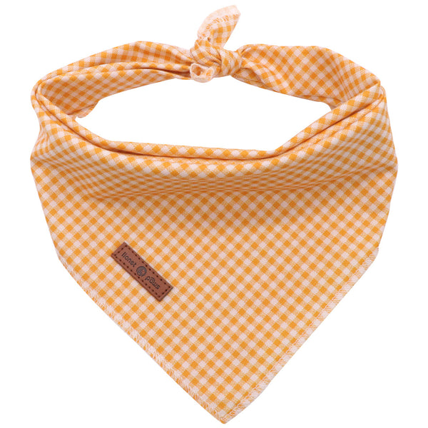 Yellow Dog Bandana for Small Medium Large Male Female Dogs Gift