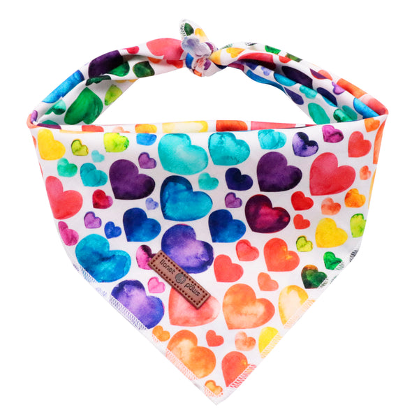 Valentine's Day Dog Bandana for Small Medium Large Female Male Dogs Gift