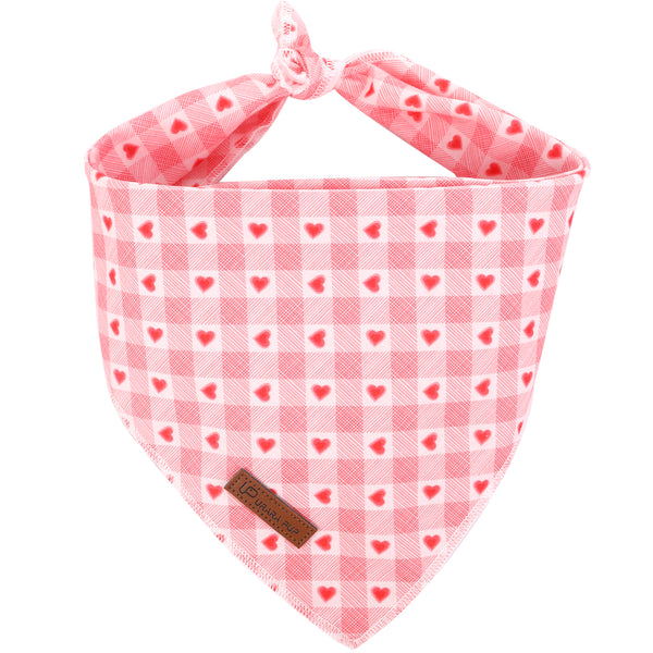 Valentine's Day Dog Bandana for Small Medium Large Female Dogs Gift