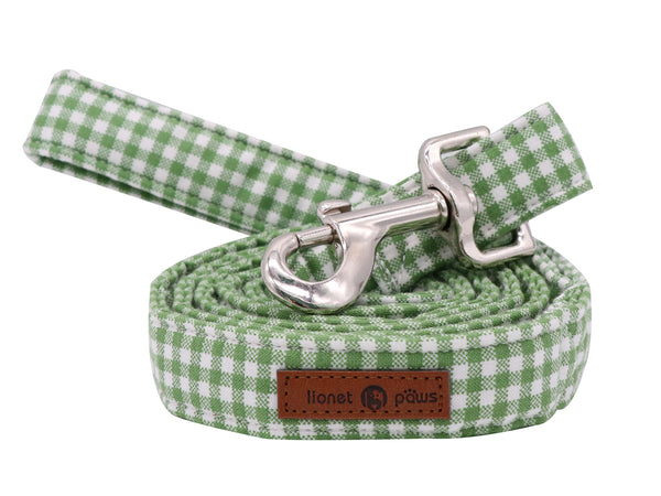 Green Dog Leash for Small Medium Large Dog Matching Collar