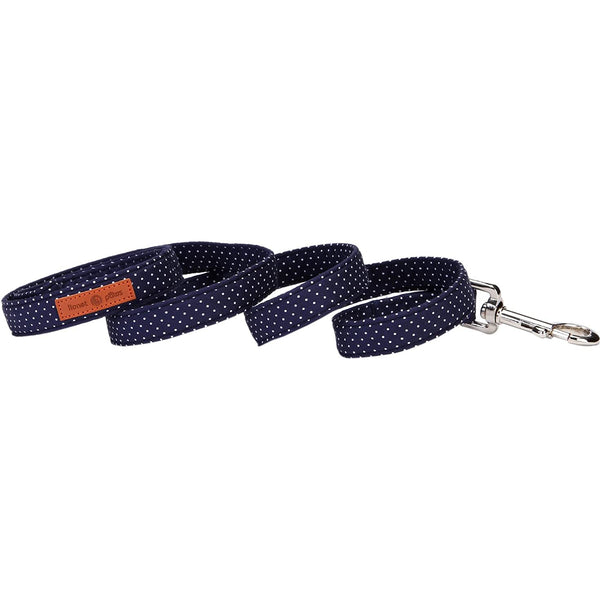Navy Blue Dog Leash for Small Medium Large Dog Matching Collar