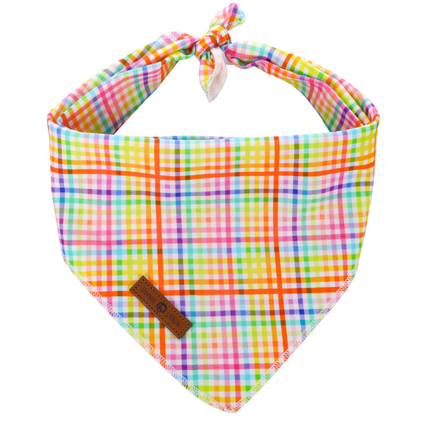 Easter Day Dog Bandana Washable Cotton Handkerchief Scarf Triangle Bandana for Small Medium Large Dogs Girl Boy Gift