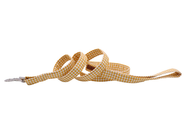 Yellow Dog Leash for Small Medium Large Dog Matching Collar