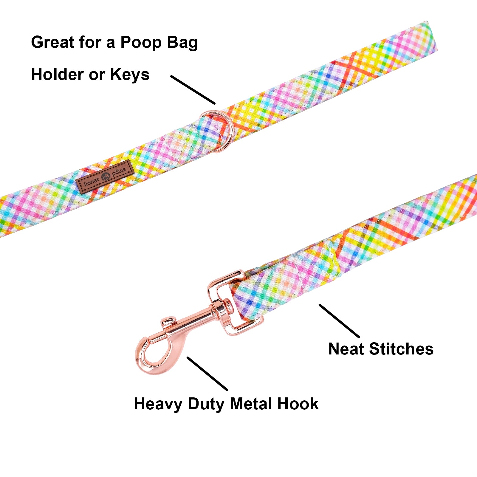 Easter Day Handmade Dog Leash for Small Medium Large Dog Matching Collar