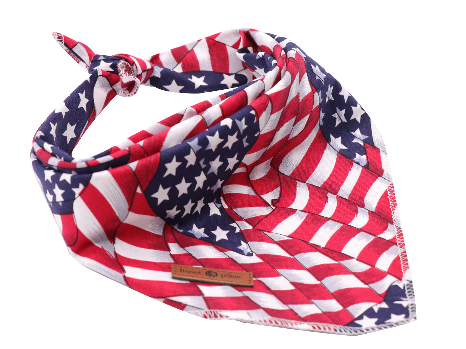 4th of July,American Flag Dog Bandana Handkerchief Scarf Triangle Bandana for Female Dog, 4th of July