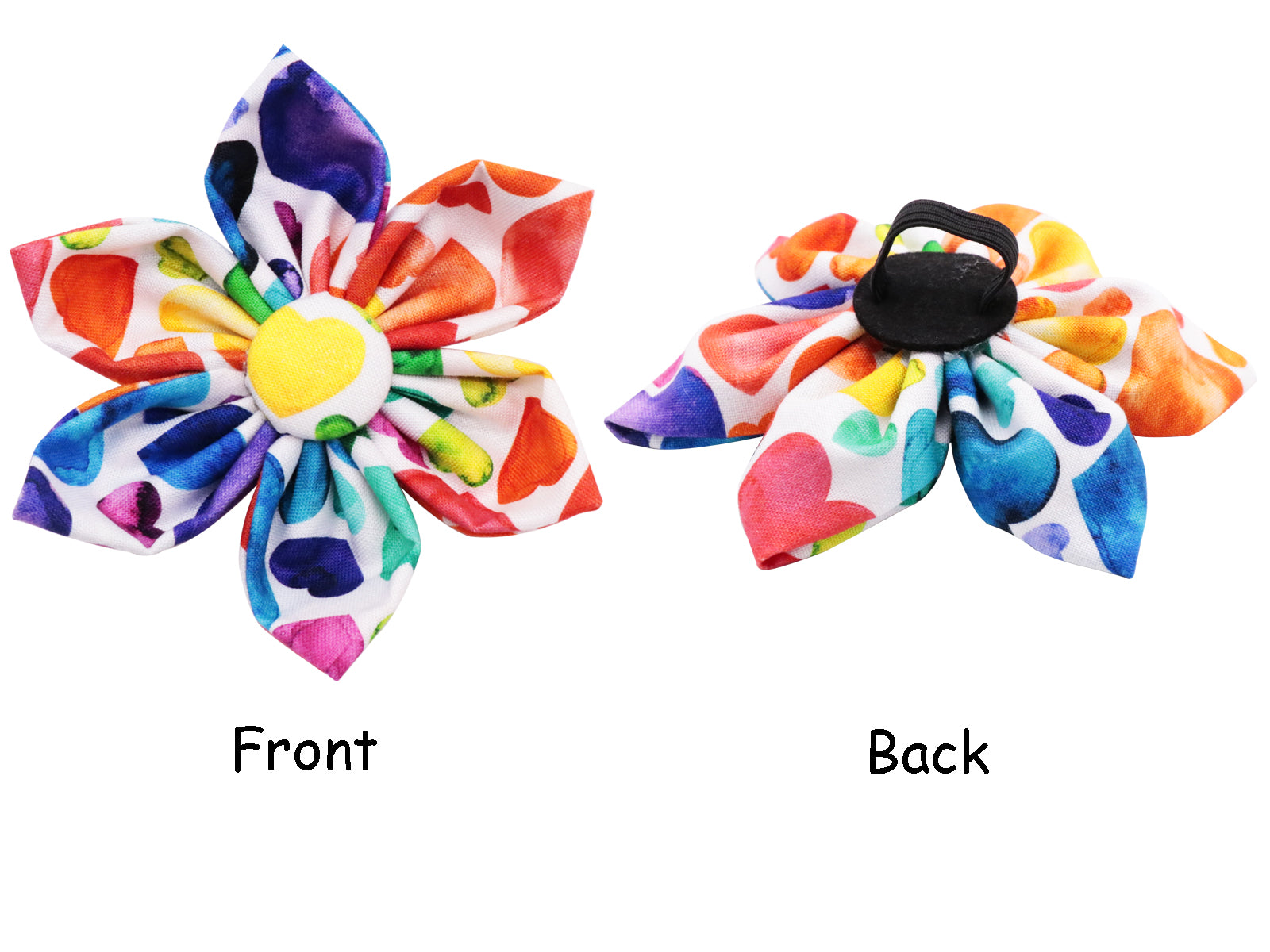 Valentine's Day Dog Collar with Flower for Female Dog