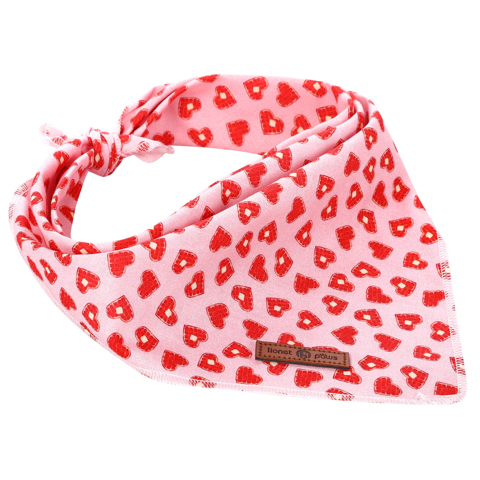 Valentine's Day Dog Bandana for Small Medium Large Female Dogs Gift