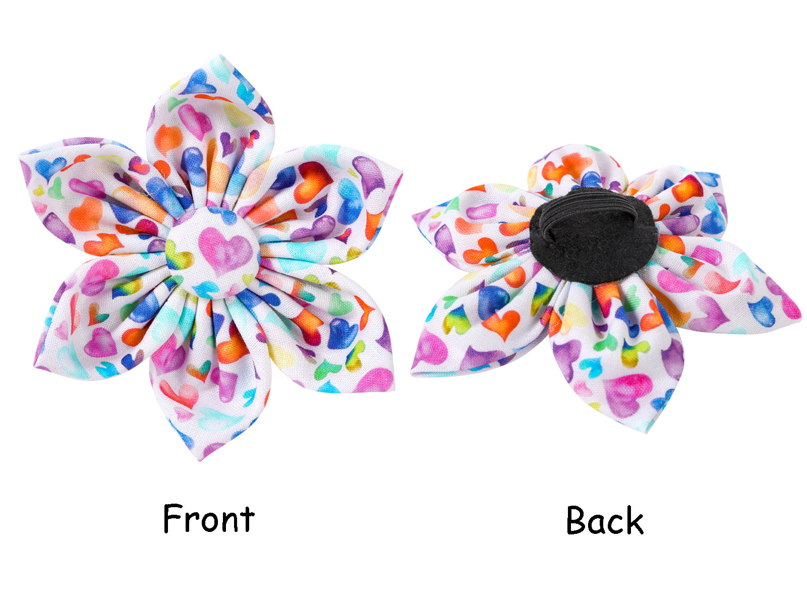 Valentine's Day Dog Collar with Flower for Female Dog