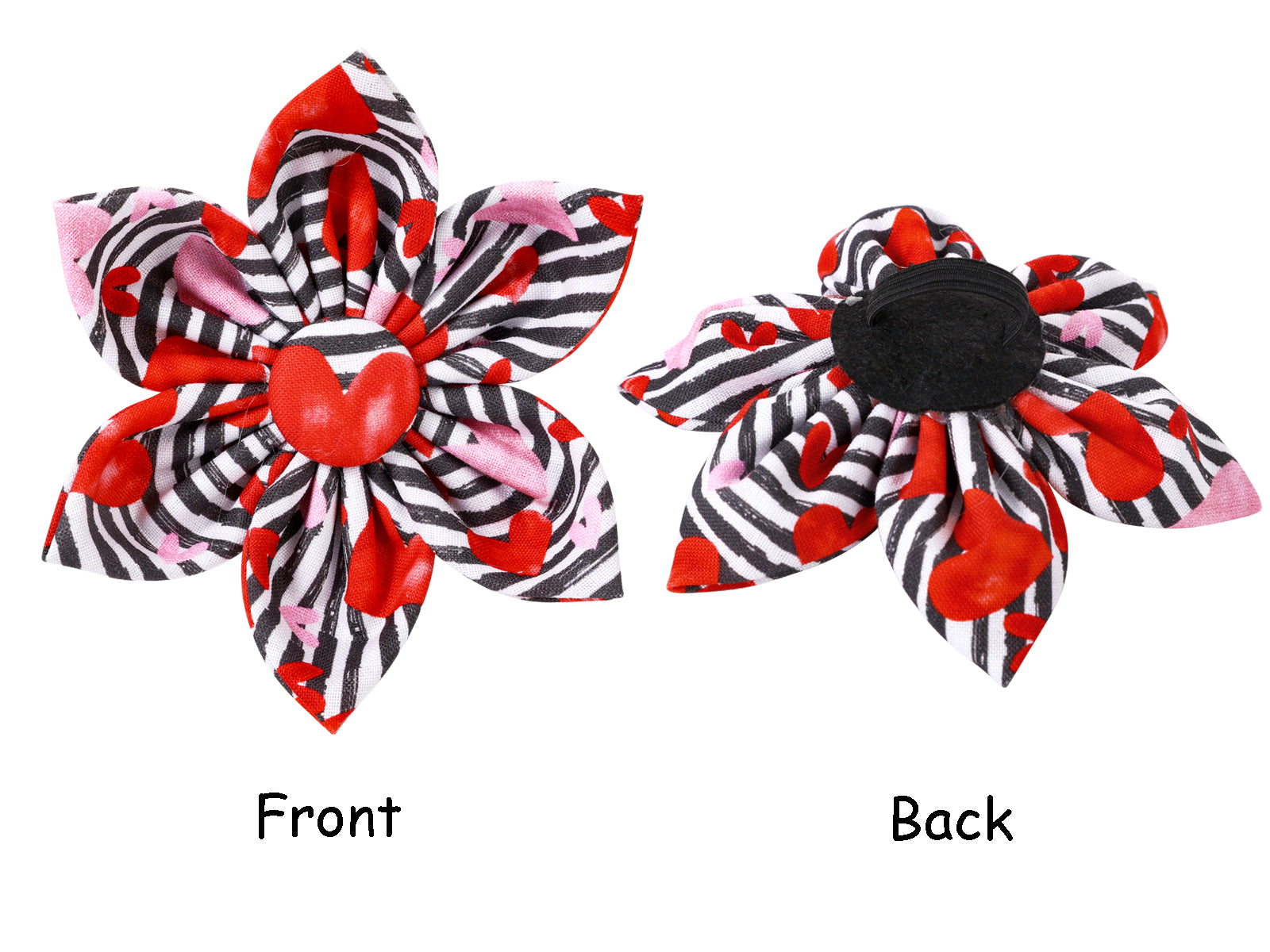 Valentine's Day Dog Collar with Flower for Female Dog