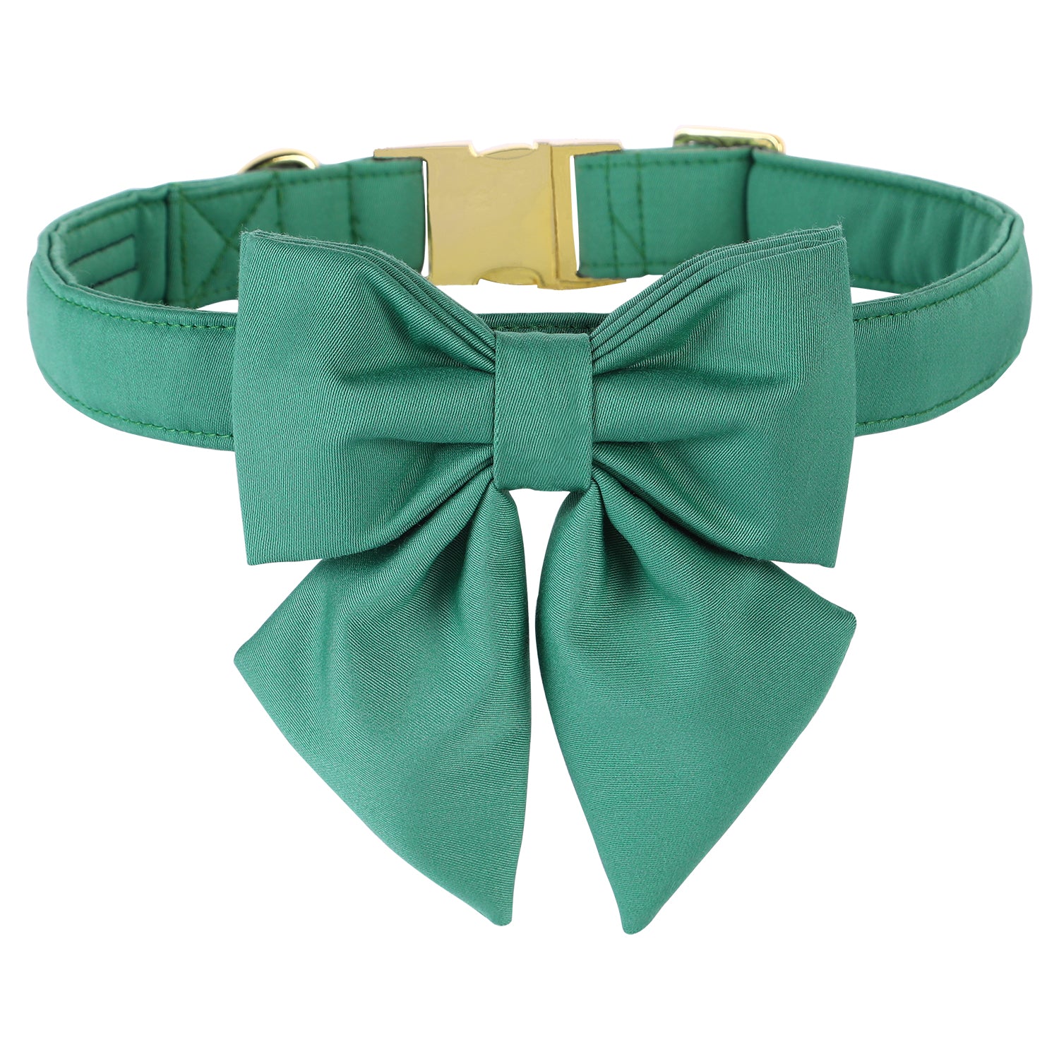 Comfortable Cotton Dog Collar with Detachable Sailor Bow for Male Female Dogs