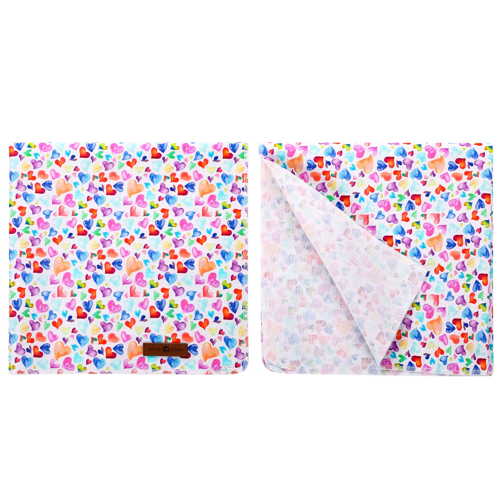 Valentine's Day Dog Bandana for Small Medium Large Male Female Dogs Gift