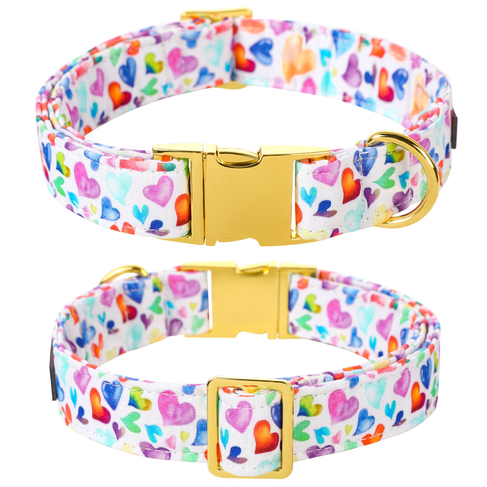 Valentine's Day Dog Collar with Sailor Bow for Girl