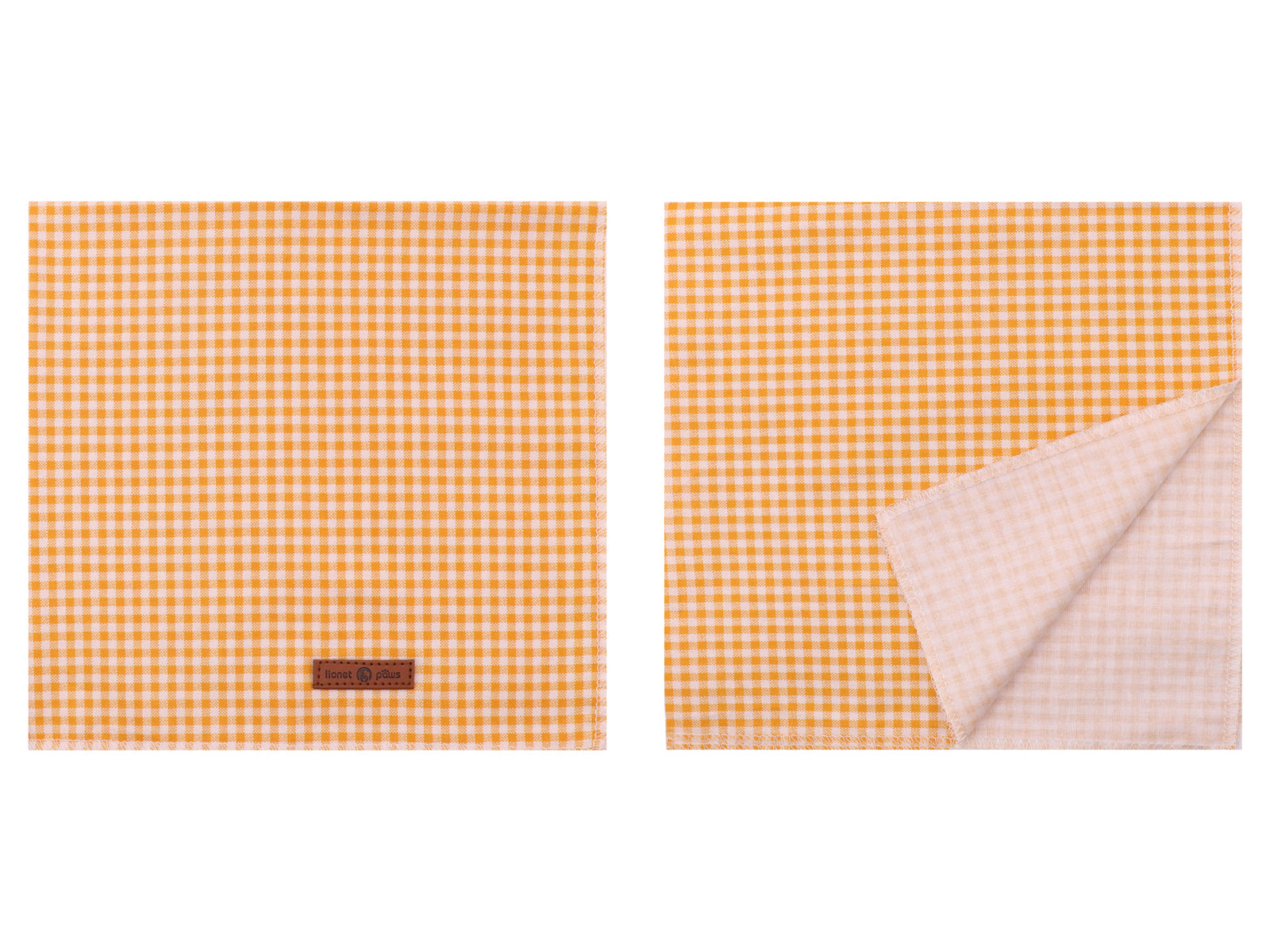Yellow Dog Bandana for Small Medium Large Male Female Dogs Gift