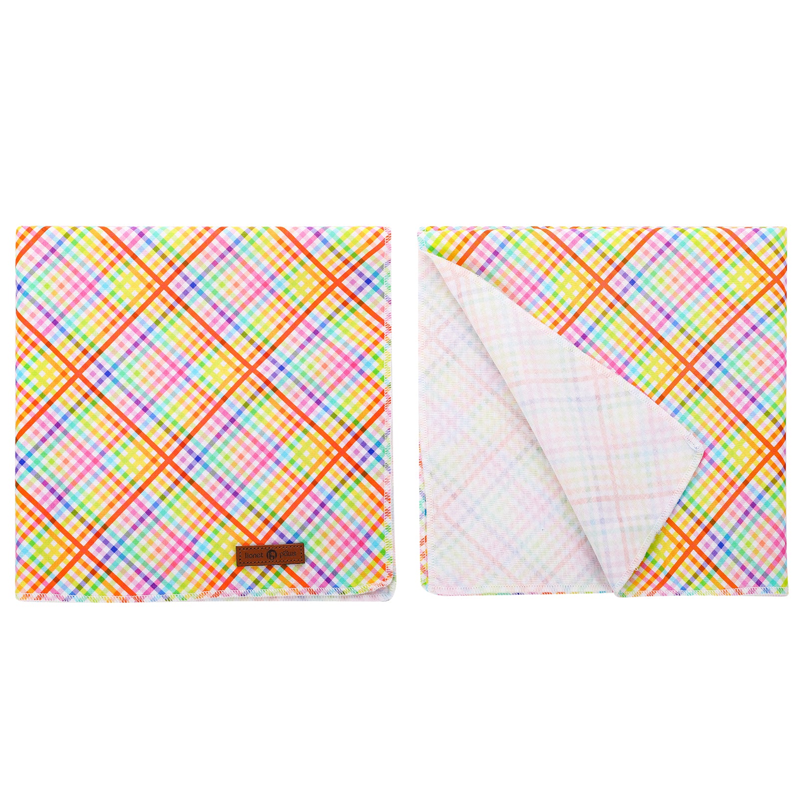 Easter Day Dog Bandana Washable Cotton Handkerchief Scarf Triangle Bandana for Small Medium Large Dogs Girl Boy Gift