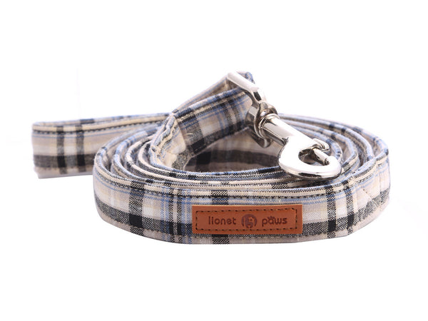 Gray Dog Leash for Small Medium Large Dog Matching Collar