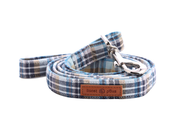 LightBlue Dog Leash for Small Medium Large Dog Matching Collar