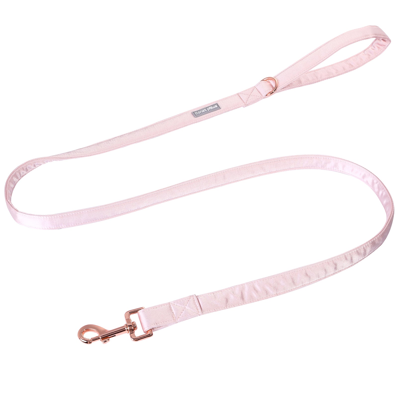 Silk Dog Leash for Small Medium Large Dog Matching Collar
