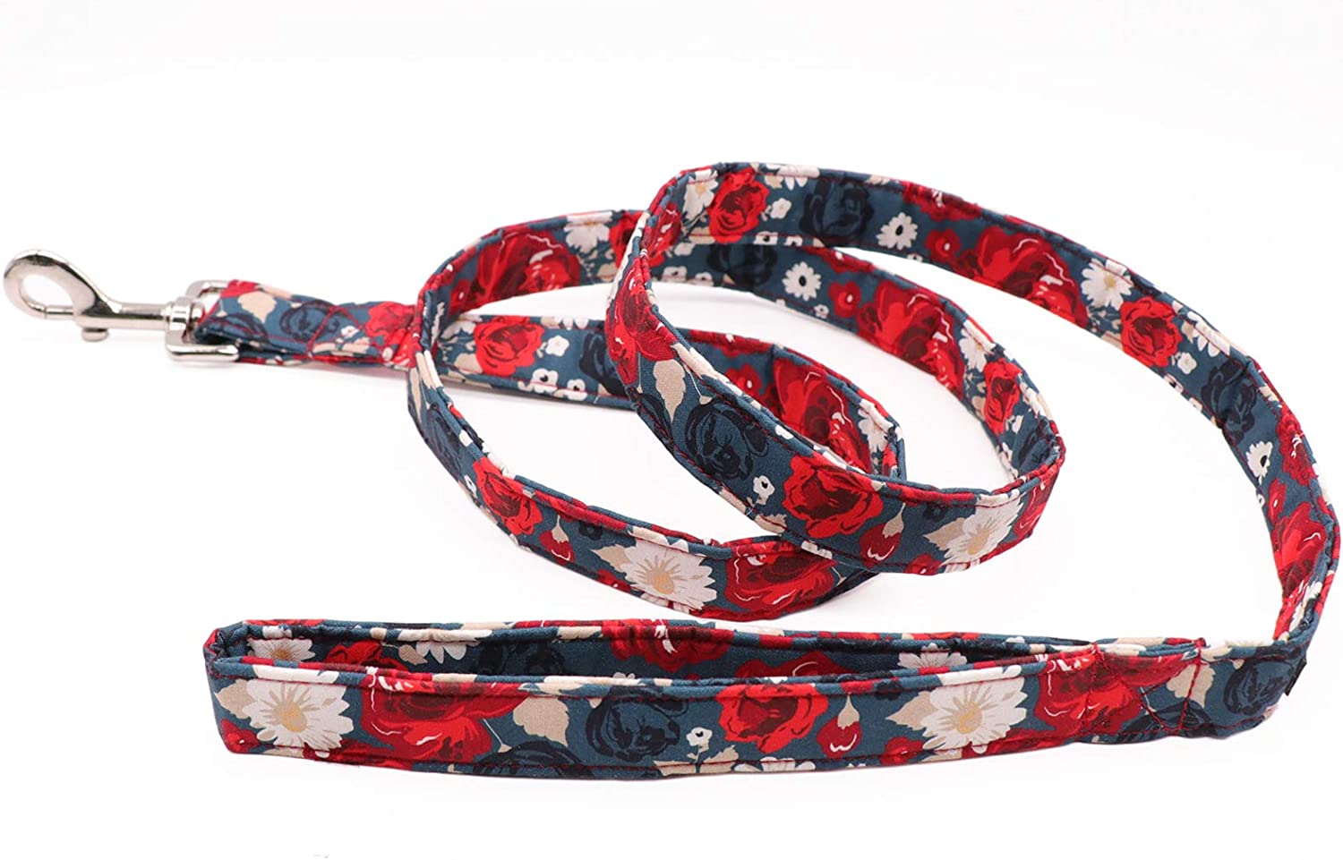 Flower Dog Leash for Small Medium Large Dog Matching Collar